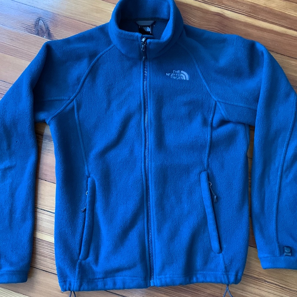 Blue North Face Fleece